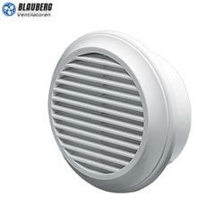 Cửa gió tròn nhựa (cổ tròn và lưới côn trùng)  BLAUBERG - DECOR  80s/ 100s/ 125s/ 150s - Hàng nhập khẩu chính hãng