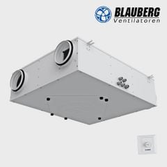 Quạt khí tươi hồi nhiệt treo trần Blauberg - KOMFORT ERV S3 - Hàng Nhập Khẩu