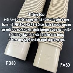 Trunking Nhựa Fineduct Ống Mềm Màu Ngà FA70/ FA80/ FB80/ FA100/ FA120/ FA140 [Hộp che ống đồng máy lạnh / Air Conditioner Line Set cover]