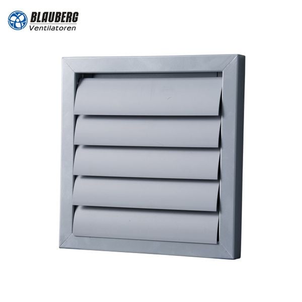 Cửa chớp thông gió vuông kim loại BLAUBERG - GM 200/ 250/ 300/ 400/ 535 - Hàng Nhập Khẩu