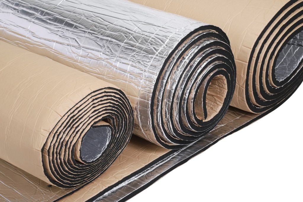 [Liên hệ ngay] Cách nhiệt SUPERLON cuộn 1 mặt keo & 1 mặt nhôm 1.22m x 9.14m (Giá 1 cuộn)