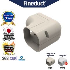 Trunking Nhựa Fineduct Co 90 Độ Ngoài Góc Tường KA-70/80/100/120/140