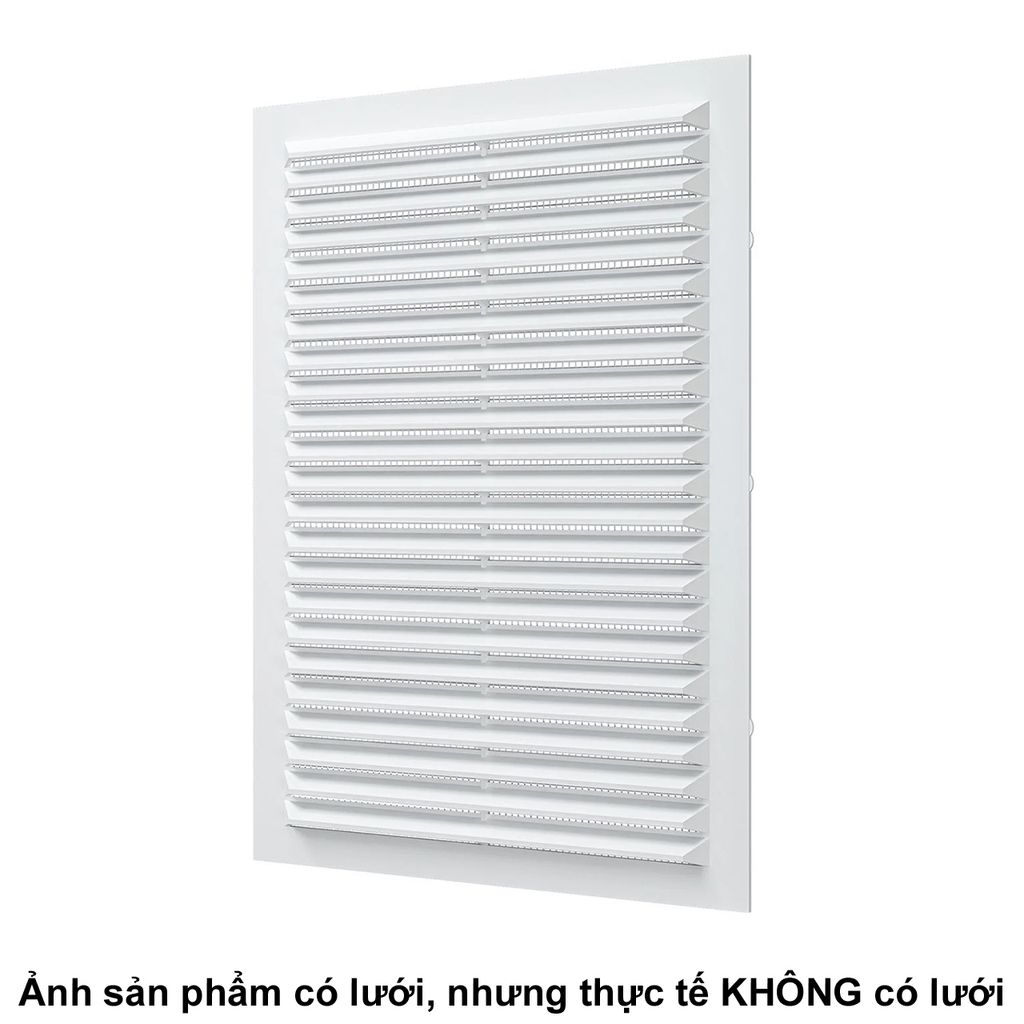 Cửa gió vuông nhựa AURAMAX - AC (Không có lưới) - Hàng Nga nhập khẩu chính hãng