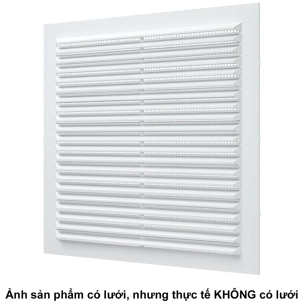 Cửa gió vuông nhựa AURAMAX - AC (Không có lưới) - Hàng Nga nhập khẩu chính hãng