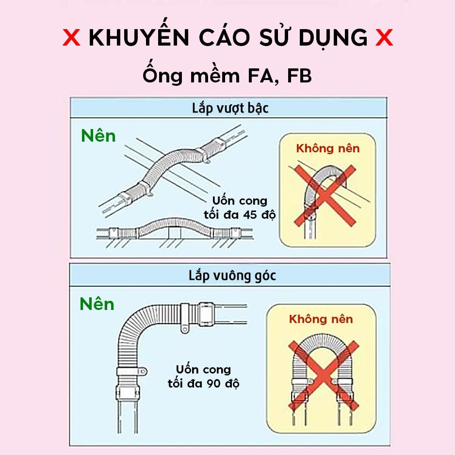 Trunking Nhựa Fineduct Ống Mềm Màu Ngà FA70/ FA80/ FB80/ FA100/ FA120/ FA140 [Hộp che ống đồng máy lạnh / Air Conditioner Line Set cover]