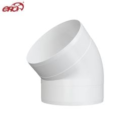 Co tròn 45 độ nhựa ống gió ERA - KKP 45 - Hàng Nga nhập khẩu chính hãng