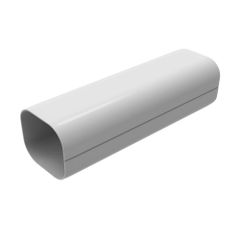 Trunking Nhựa Fineduct Ống Cứng Màu Trắng KL - 80W/100W - 1 Cây/2m [Hộp che ống đồng máy lạnh / Air Conditioner Line Set cover]