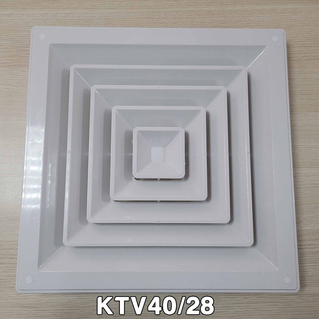 Cửa gió nhựa khuếch tán vuông - KTV