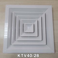 Cửa gió nhựa khuếch tán vuông - KTV