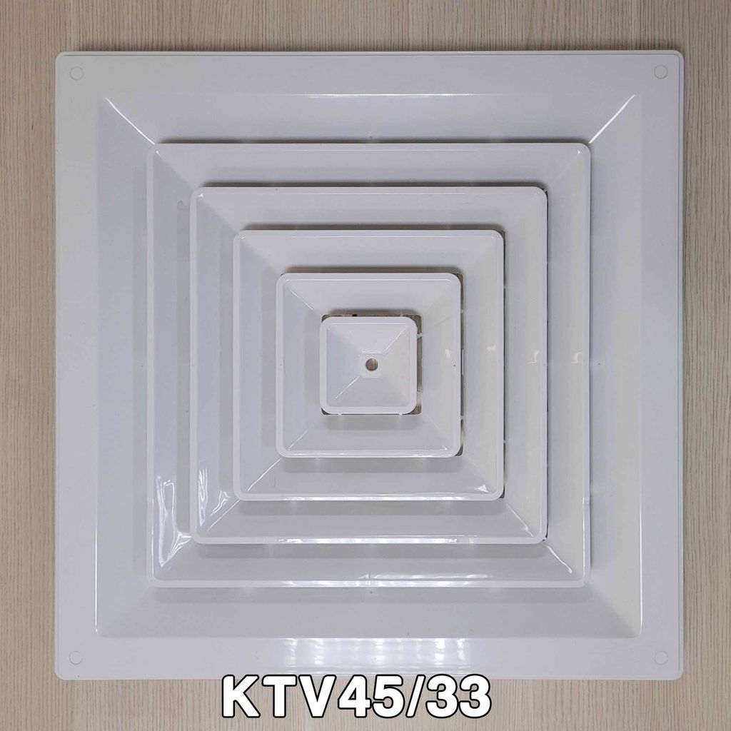 Cửa gió nhựa khuếch tán vuông - KTV