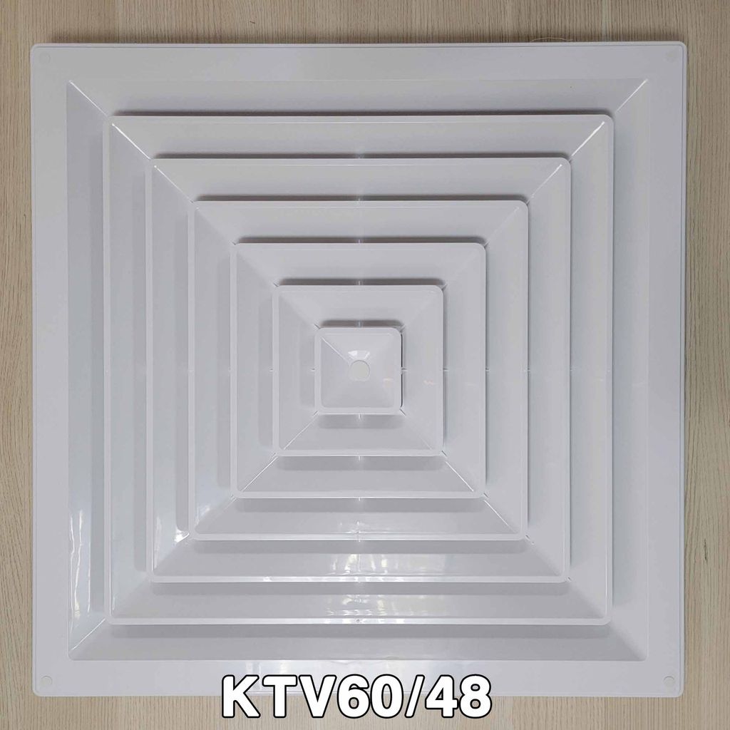 Cửa gió nhựa khuếch tán vuông - KTV