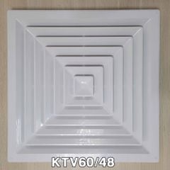 Cửa gió nhựa khuếch tán vuông - KTV