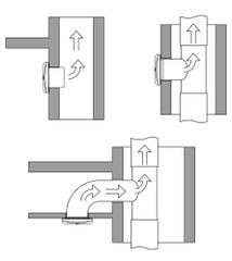 Quạt hướng trục gắn tường, trần BLAUBERG - Sileo Design 100