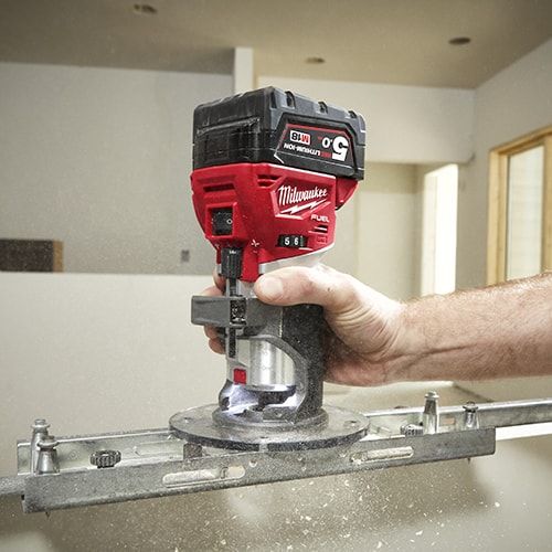 Máy phay 18V, dùng pin - Milwaukee - M18 FTR-0X0 (Chưa pin & sạc - Hàng chính hãng, bảo hành 12 tháng)