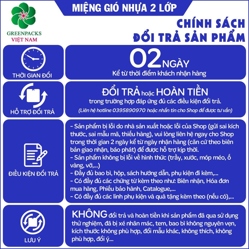 Miệng gió nhựa 2 lớp