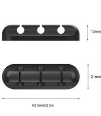 Miếng dán silicone kẹp giữ - keo 3M siêu dính -  3 cái/set