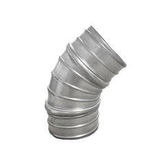 [HÀNG ĐẶT TRƯỚC] Co nối ống gió tròn xoắn 45 độ
