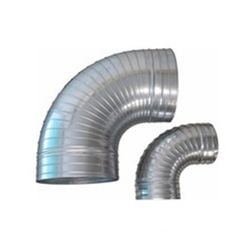 [HÀNG ĐẶT TRƯỚC] Co nối ống gió tròn xoắn 90 độ