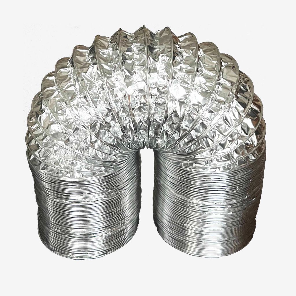 Ống gió mềm nhôm Hàn Quốc DAEHAN không bảo ôn 2 lớp - D-500A - 3m/10m/Ống