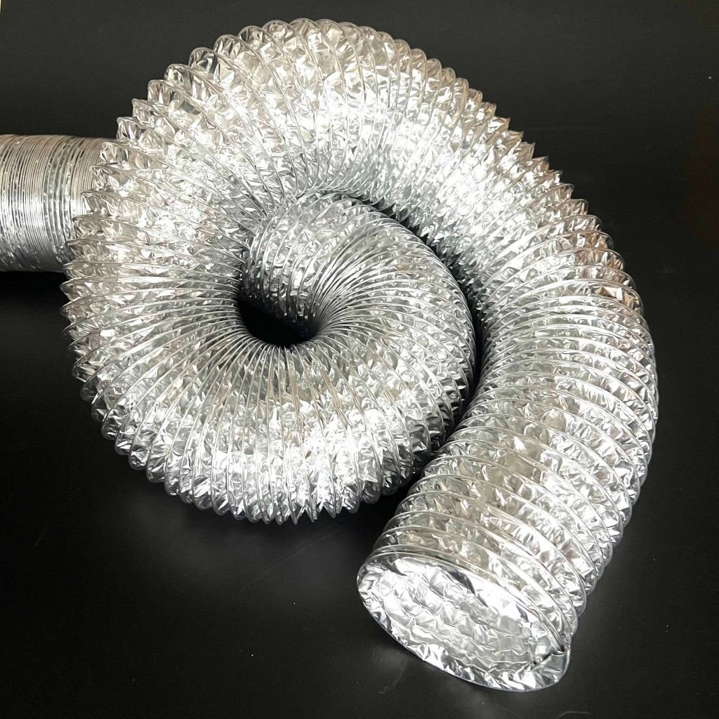 Ống gió mềm nhôm Hàn Quốc DAEHAN không bảo ôn 2 lớp - D-500A - 3m/10m/Ống