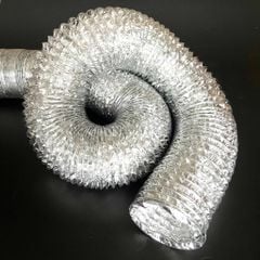 Ống gió mềm nhôm Hàn Quốc DAEHAN không bảo ôn 2 lớp - D-500A - 3m/10m/Ống