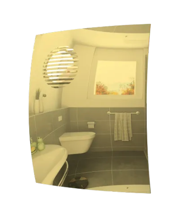 Quạt thông gió PARUS 4C Gold DICITI - Màu vàng kim