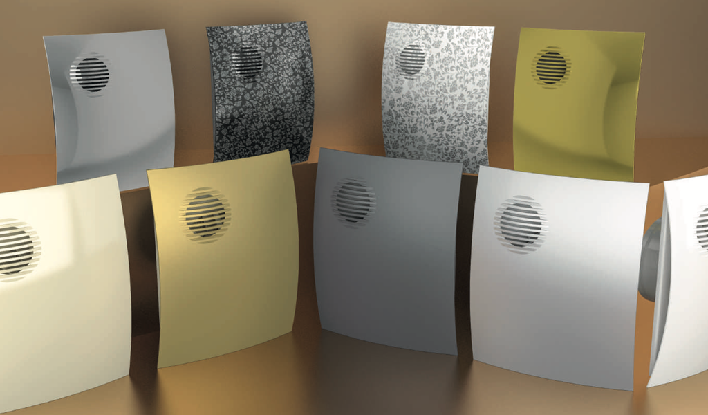 Quạt thông gió PARUS 4C Gold DICITI - Màu vàng kim