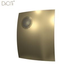 Quạt thông gió cho phòng tắm, phòng vệ sinh DICITI - PARUS 4C champagne Màu vàng chanh - Hàng Nhập Khẩu