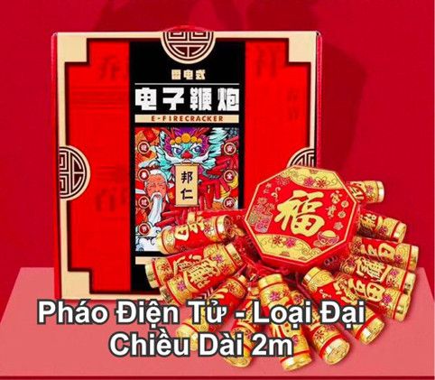 Pháo điện tử các loại -  Bảo hành 3 tháng