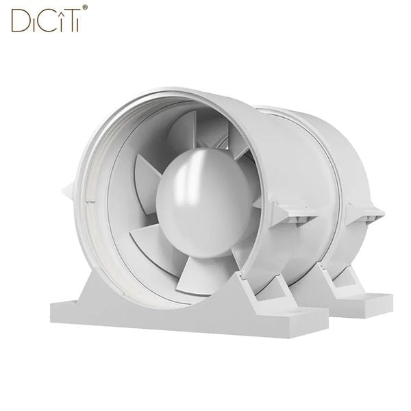 Quạt hút nối ống(có chân đế) DICITI - PRO -  Hàng nhập khẩu chính hãng