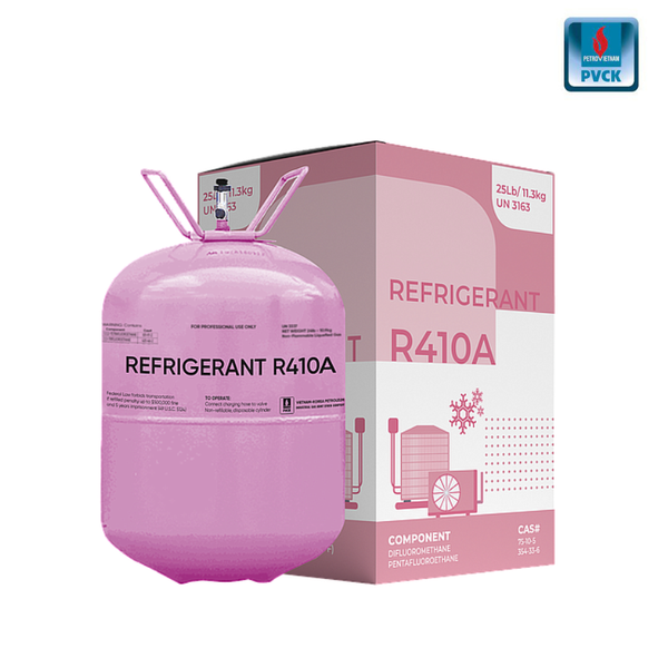 Gas lạnh R410A - PVCK - Bình 11,3kg/ 2,8kg - Bình không tái nạp
