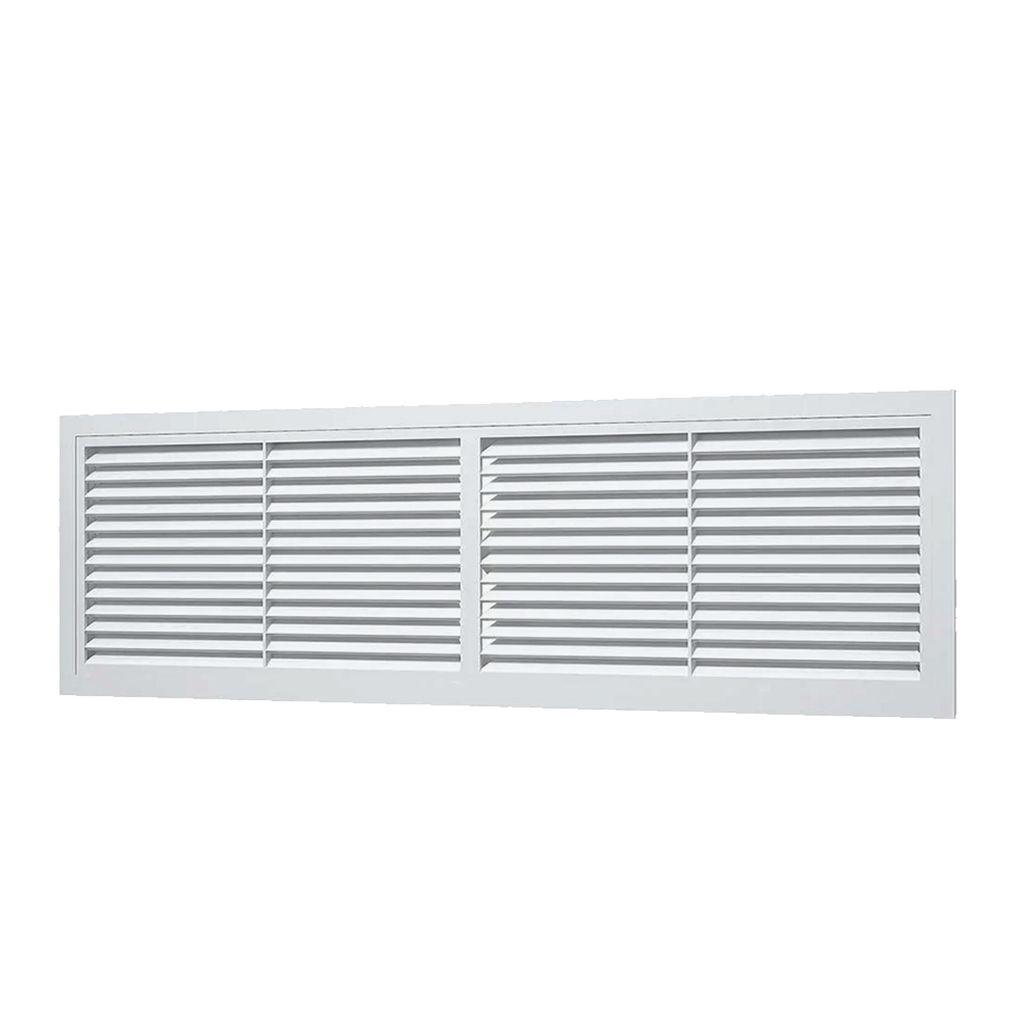 Miệng gió louver nhựa chữ nhật gắn tường ERA - 4513RP (Đơn)