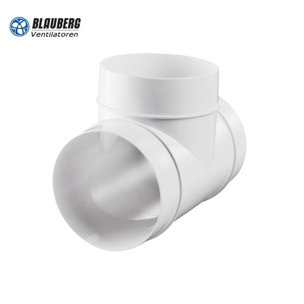 Co nối ống tròn chữ T ống gió BLAUBERG - BlauPlast RRT 150 - Hàng nhập khẩu chính hãng
