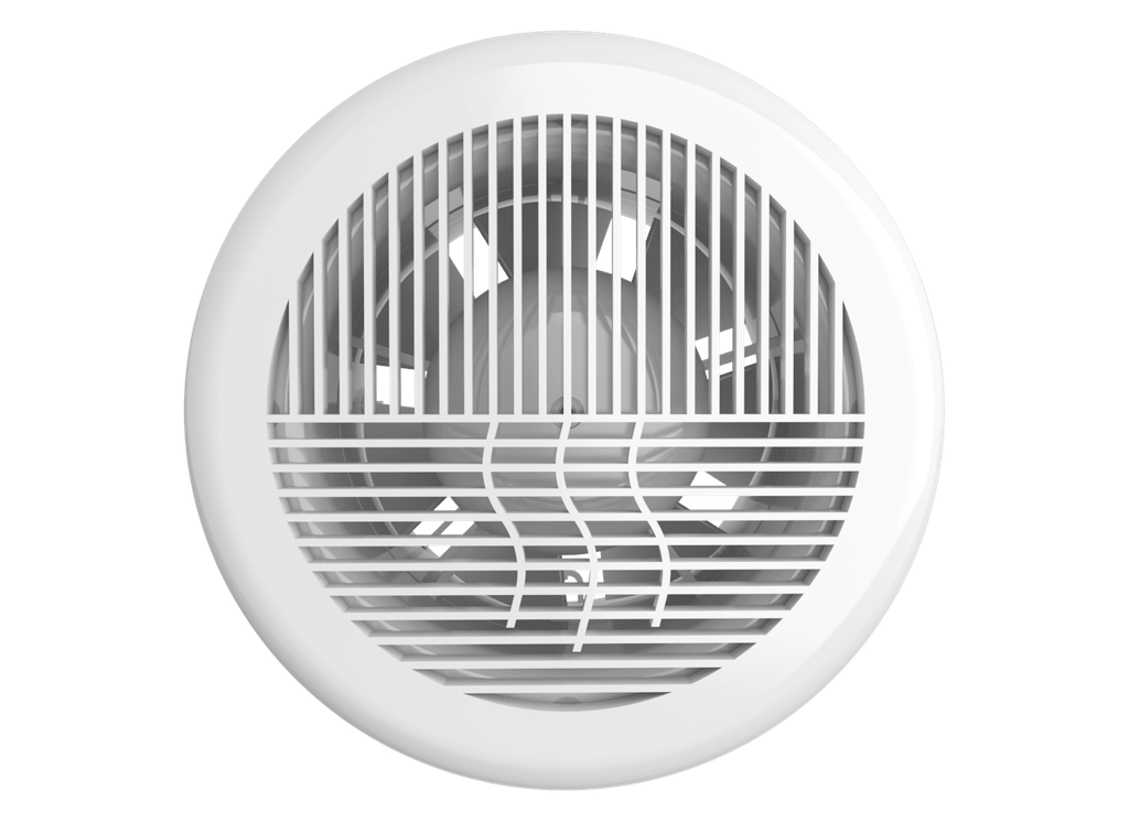 Quạt thông gió tròn cho phòng tắm, phòng vệ sinh (cổ lưới) AURAMAX