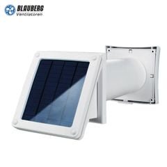 Thông gió gắn tường năng lượng mặt trời BLAUBERG - SHM 100 DK - Hàng Nhập Khẩu