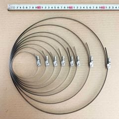 Đai xiết ống gió mềm (Cổ dê) Inox Hàn Quốc DAEHAN - D-1002