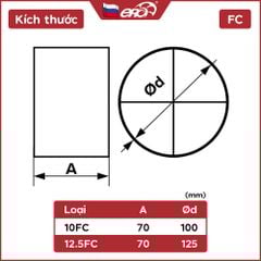 Nối ống gió nhựa tròn trong - ngoài ERA - FC