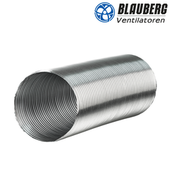 Ống gió bán cứng nhôm 3m BLAUBERG - BlauFlex AM 125/3 - 50 micron - Hàng Nhập Khẩu
