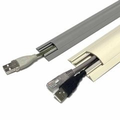 Nẹp bán nguyệt 1 cây - Nẹp nhựa bán nguyệt SEIWA Nhật Bản - 1m/cây
