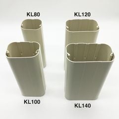 Trunking Nhựa Fineduct Ống Cứng KL-70/80/100/120/140 - 1 Cây-1M/2M