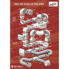 Nối lệch tâm chữ nhật ống gió ERA - 612RP20P - Hàng Nga nhập khẩu chính hãng