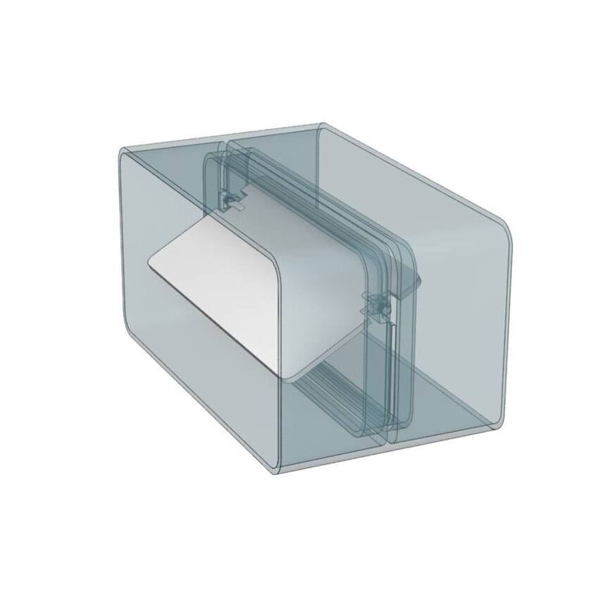 NỐI ỐNG CHỮ NHẬT + CHẶN GIÓ 1 CHIỀU SKPO - HÀNG NGA NHẬP KHẨU - ERA 60