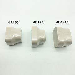 Trunking Nhựa Fineduct Nối Giảm Ống Cứng Màu Ngà JB - 108/128/1210 [Air Conditioner Line Set cover]