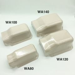 Trunking Nhựa Fineduct Chụp Áp Tường Màu Ngà WA70/ WA80/ WB80/ WS80/ WA100/ WA120/ WA140
