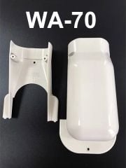 Trunking Nhựa Fineduct Chụp Áp Tường Màu Ngà WA70/ WA80/ WB80/ WS80/ WA100/ WA120/ WA140
