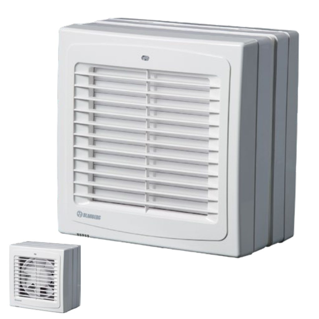 Quạt HT gắn trường, Trần - Ukraine - BLAUBERG Wind 125/ 150/ DK + Time