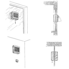 Quạt HT gắn trường, Trần - Ukraine - BLAUBERG Wind 125/ 150/ DK + Time