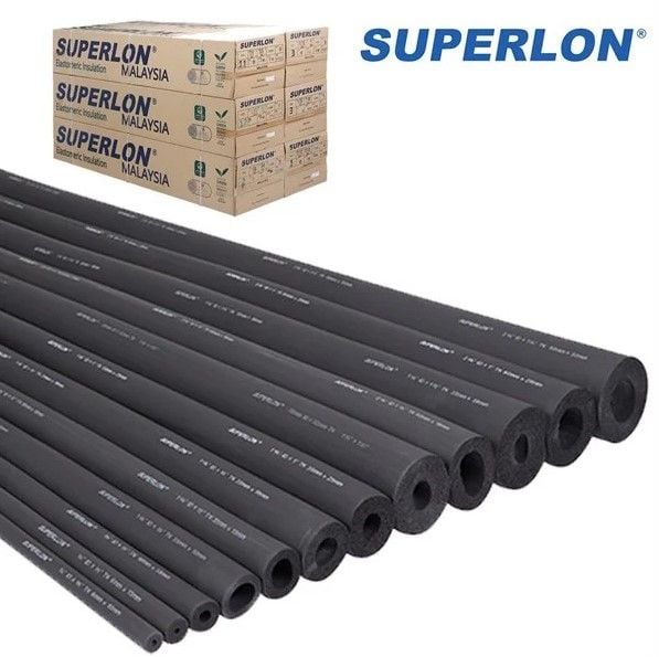 [Liên hệ ngay] Cách nhiệt SUPERLON ống 183cm/Cây - 1Thùng