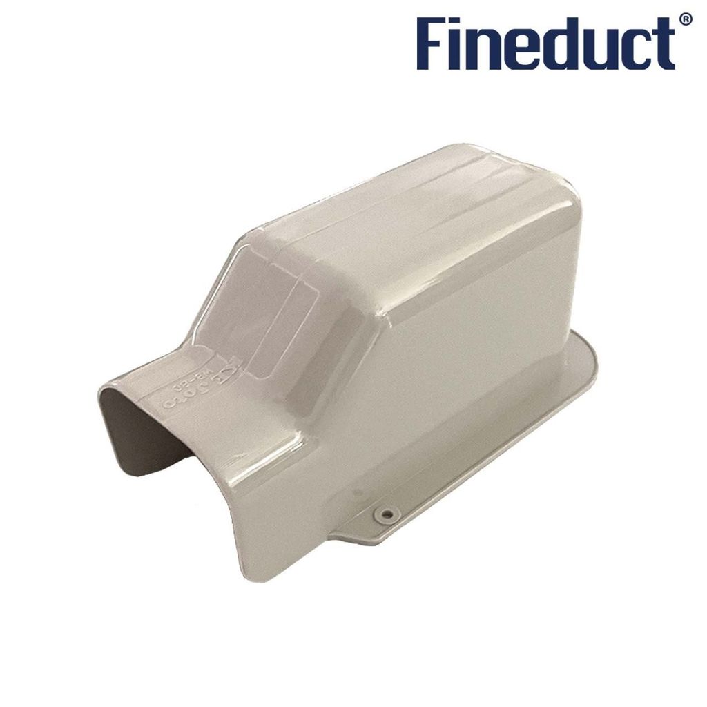 Trunking Nhựa Fineduct Chụp Áp Tường Màu Ngà WA70/ WA80/ WB80/ WS80/ WA100/ WA120/ WA140