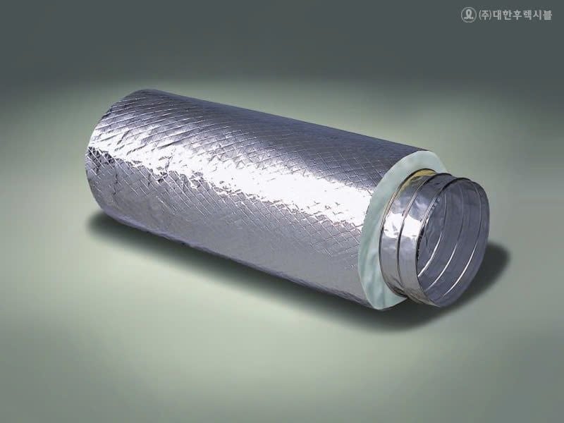 Ống gió nhôm mềm 4 lớp có bảo ôn DAEHAN Hàn Quốc - D-250AP - 10m/Ống -